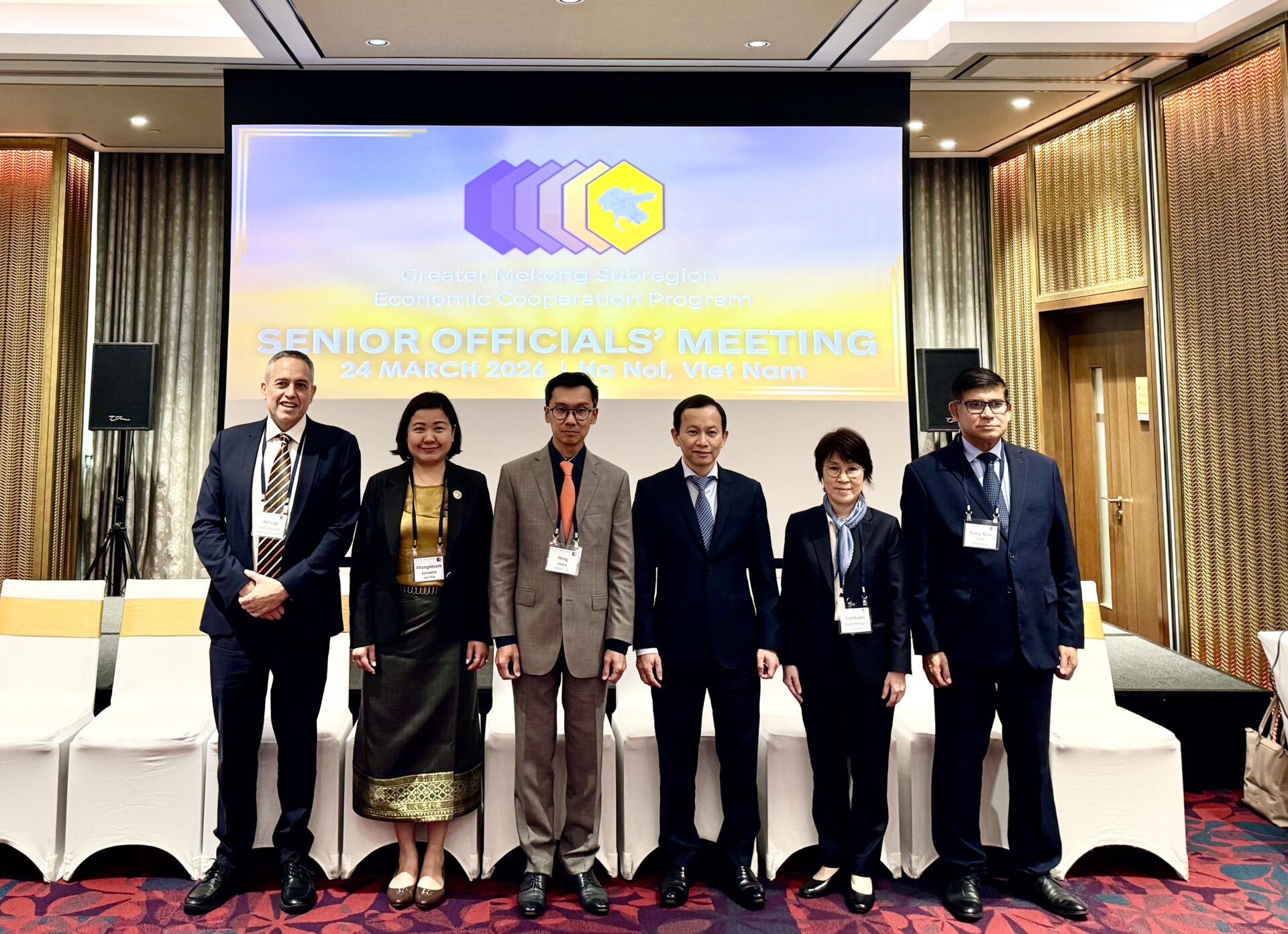 การประชุมเจ้าหน้าที่อาวุโส ครั้งที่ 1/2569 แผนงาน GMS ณ กรุงฮานอย สาธารณรัฐสังคมนิยมเวียดนาม