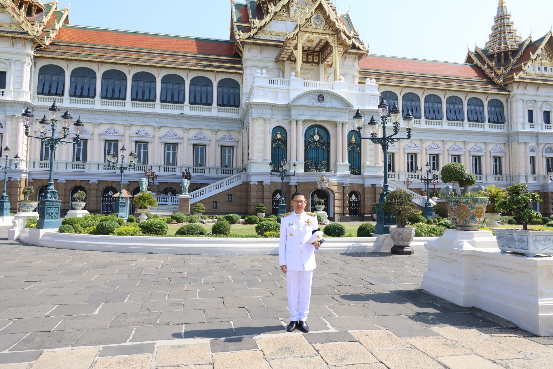 ผู้บริหารสภาพัฒน์ร่วมเฝ้าฯ รับเสด็จ ผู้แทนพระองค์ ในการพระราชพิธีสงกรานต์